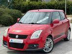 Suzuki Swift 1.6i Sport 2009 Airco Full Carnet 1Main ct ok, Testrit aan huis, Stof, Zwart, 1600 cc