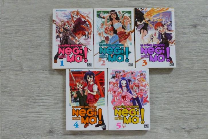 Negima - Tome 1 à 10, Boeken, Strips | Comics, Gelezen, Meerdere comics, Japan (Manga), Ophalen of Verzenden