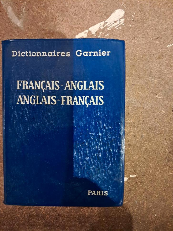Dictionnaire Garnier 1966 : Français-Anglais-Français., Livres, Dictionnaires, Anglais, Enlèvement