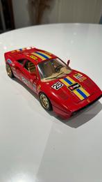 FERRARI GTO 1984 1/18 burago super état sans boîte, Comme neuf, Burago, Voiture