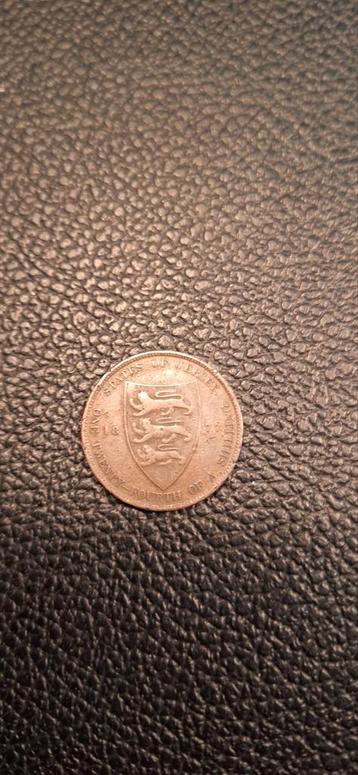 1##  Jersey 1/²⁴ Shilling 1877 beschikbaar voor biedingen