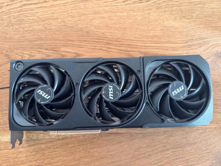 MSI GeForce RTX 5070 Ti 16g Shadow 3x OC, Computers en Software, Videokaarten, Zo goed als nieuw, Ophalen of Verzenden