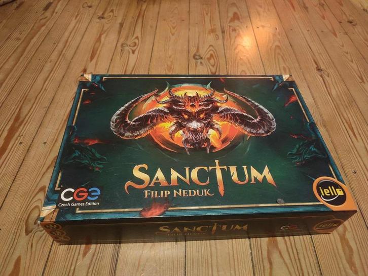 Sanctum - boardgame - jeu de société, Hobby en Vrije tijd, Gezelschapsspellen | Bordspellen, Zo goed als nieuw, Een of twee spelers