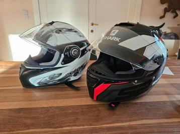 Shark en Shoei helmen