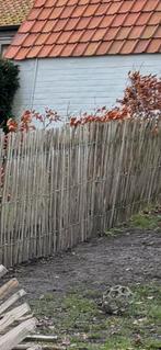 Hazelnoot hekwerk  afstand latjes 3-4, Tuin en Terras, Tuinhekken en Hekwerk, Ophalen, Zo goed als nieuw, Hout