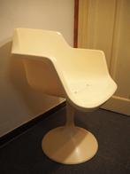 Mooie Space Age armchair, 1970s, Kunststof, Gebruikt, Wit, Eén