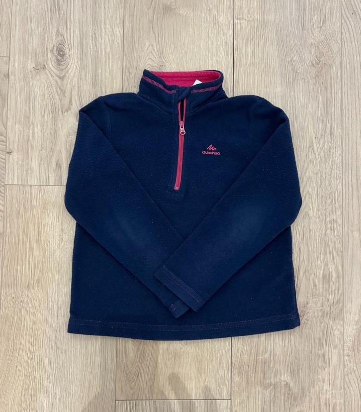 Decathlon fleece 5 tot 6 jaar, Kinderen en Baby's, Kinderkleding | Maat 122, Gebruikt, Jongen of Meisje, Trui of Vest, Ophalen of Verzenden