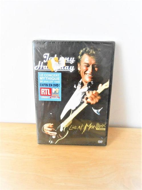 Johnny Hallyday, dvd "Live at Montreux" 1988, neuf ss cello, CD & DVD, DVD | Musique & Concerts, Neuf, dans son emballage, Envoi