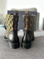 Louis Vuitton laarzen zwart gewatteerd leer kaki maat 40, Kleding | Dames, Nieuw, Zwart, Ophalen