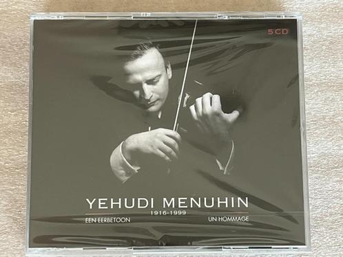 Yehudi Menuhin - Un hommage, coffret de 5 CD NEUF ET SCELLÉ, CD & DVD, CD | Classique, Neuf, dans son emballage, Orchestre ou Ballet