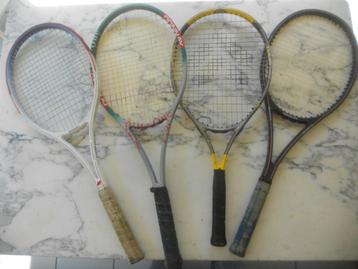 tennisracket 'DONNAY (3) + 1 TECNO 'pro140' beschikbaar voor biedingen