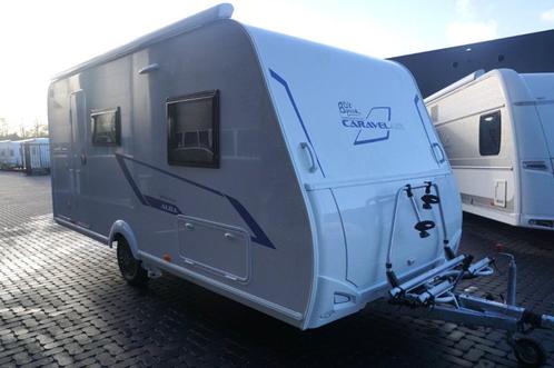 Nieuwe 6pers.Caravelair met 2p bed, stapelbed, MTM 1300kg, Caravans en Kamperen, Caravans, Bedrijf, tot en met 6, Treinzit, Caravelair