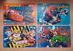 Placemats Cars, Spiderman, Paw Patrol, Avengers NIEUW, Kinderen en Baby's, Ophalen, Nieuw