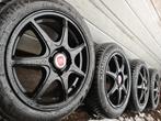 Zwarte 15 inch 4x98 Fiat Panda 500 Abarth Doblo Nemo velgen, Auto-onderdelen, Gebruikt, 15 inch, Banden en Velgen, Winterbanden