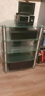 Hifi-kast, 0475 23 67 29, Ophalen, Zo goed als nieuw, Glas