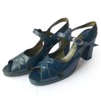 Vintage schoenen - NIEUW uit oude winkelstock!, Kleding | Dames, Schoenen, Nieuw, Acellino (vintage), Blauw, Ophalen of Verzenden