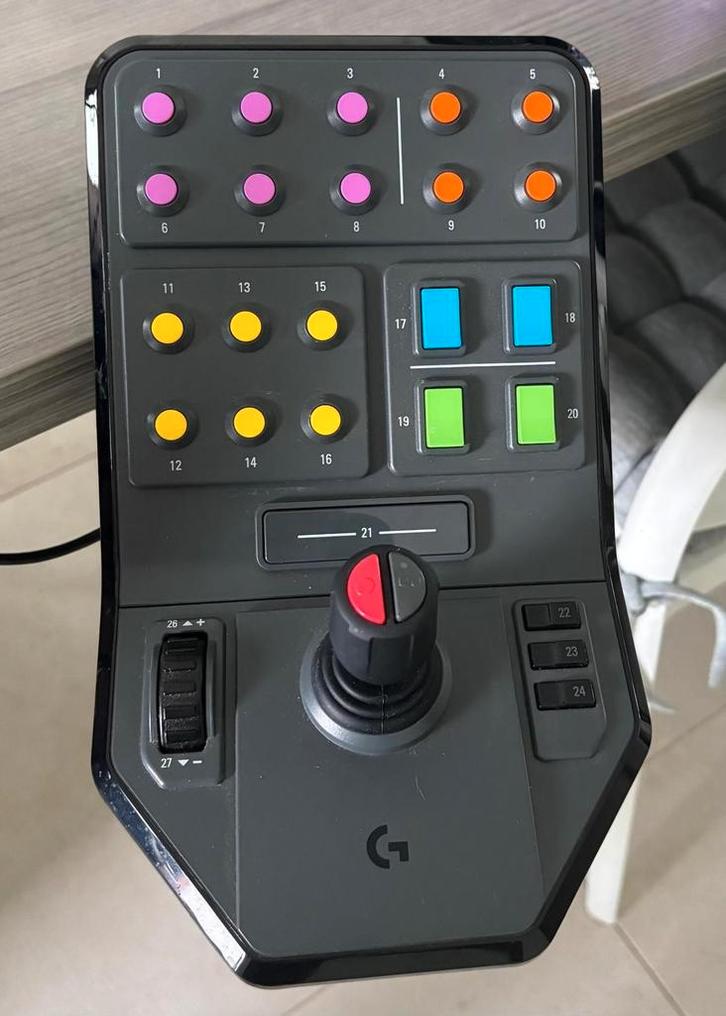 Tractorcontrolestation voor landbouwsimulatiegames, Computers en Software, Joysticks, Zo goed als nieuw, Ophalen of Verzenden