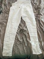 Witte linnen broek harembroek maat L, Kleding | Dames, Broeken en Pantalons, Ophalen of Verzenden, Zo goed als nieuw, Wit