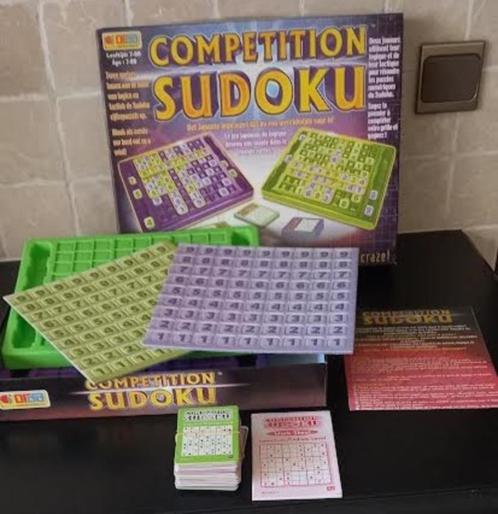 Spel Competition Sudoku, Hobby en Vrije tijd, Gezelschapsspellen | Bordspellen, Zo goed als nieuw, Een of twee spelers, Verzenden