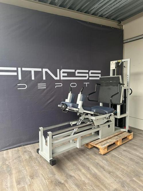 Technogym leg press isotonic silver line 260KG, Sports & Fitness, Équipement de fitness, Enlèvement ou Envoi