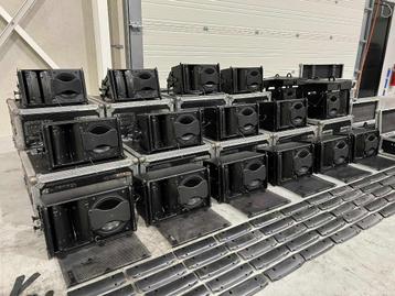 16x Nexo GEO S8 line array: 14x S805 + 2x S830 + rigging