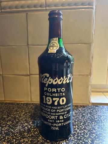 Niepoort’s porto vintage 1970, Verzamelen, Wijnen, Ophalen, Nieuw, Vol, Overige gebieden