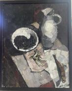 Groot schilderij Henri Victor Wolvens "Les Moules", Enlèvement