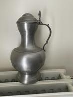 tinnen kan met klep, Antiek en Kunst, Ophalen