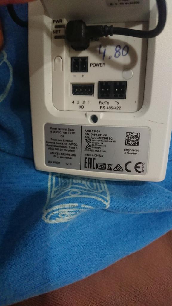 Axis bewakingscamera