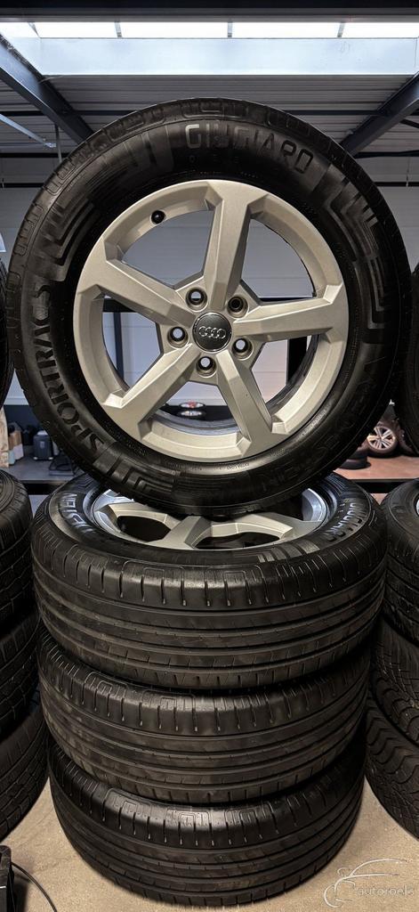 Originele zomerset Audi Q2 ( 2016 - Heden ), 16 inch., Auto-onderdelen, Banden en Velgen, Banden en Velgen, Zomerbanden, 16 inch
