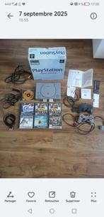 ps1-console + games +controller +winkelwagentje, Games en Spelcomputers, Avontuur en Actie, Gebruikt, 2 spelers, Ophalen of Verzenden