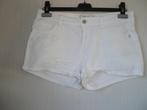 korte witte jeans short van Only, maat 40, Only, Ophalen of Verzenden, Zo goed als nieuw, Maat 38/40 (M)