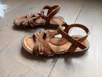 Maat 31 : leder sandaaltjes sandalen cognackleur, Kinderen en Baby's, Kinderkleding | Schoenen en Sokken, Schoenen, Meisje, Gebruikt