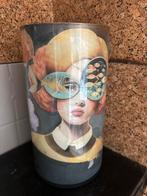 Decoupage vaas, Ophalen