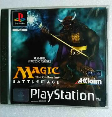 Jeu ps1 magic the gatering 