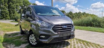 Ford Transit Custom dubbel cabine 6 pl., Autos, Ford, Caméra de recul, Argent ou Gris, Achat, 6 portes