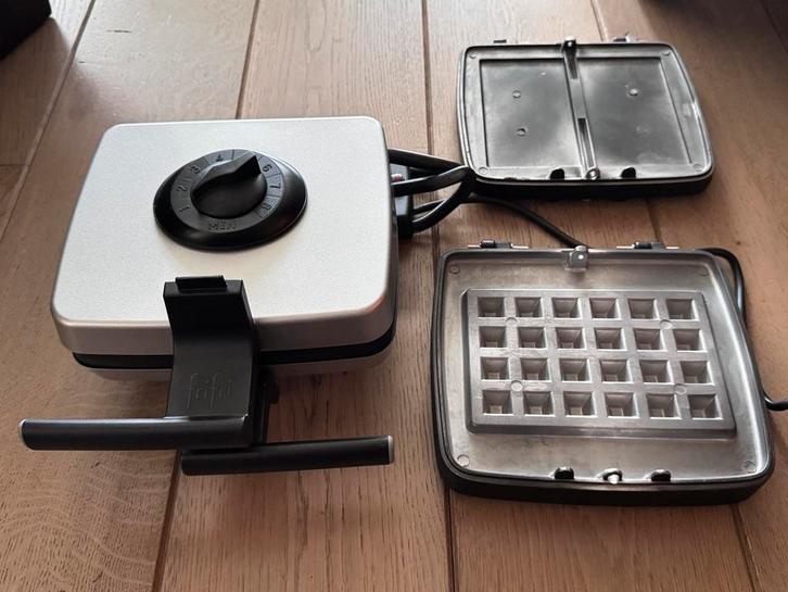 Frifri / Nova wafelijzer met 3 paar bakplaten, Electroménager, Gaufriers, Comme neuf, Plaques amovibles, Enlèvement