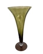 grote glazen trompetvaas., Antiek en Kunst, Ophalen