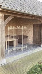 3 delig stalen kamerscherm, Tuin en Terras, Overkappingen, Ophalen, Zo goed als nieuw
