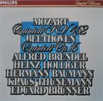 Quintetten / Mozart & Beethoven - Brendel/ Holliger/ Baumann, Enlèvement ou Envoi, Comme neuf, Musique de chambre