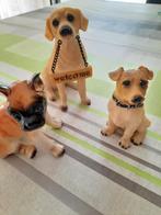 3 figurines de chiens, Comme neuf, Enlèvement ou Envoi