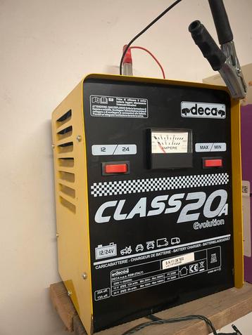 Deca 20A 12/24 volt accu lader beschikbaar voor biedingen