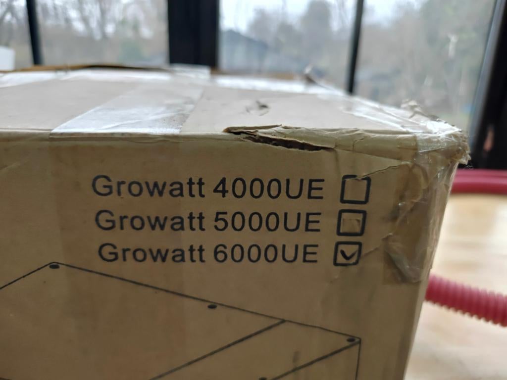 Growatt 6000 UE Omvormer voor zonnepanelen, Enlèvement, Neuf, Autres types, 200 watts-crêtes ou plus