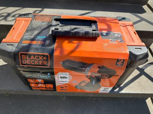Black & Decker BCD18STD2KA-QW accuklopboormachine, Doe-het-zelf en Bouw, Gereedschap | Handgereedschap, Zo goed als nieuw, Ophalen