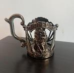 Metalen theeglashouder “Overwinning 1941-1945” (USSR), Ophalen, Zo goed als nieuw