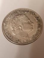 1 gulden zilverstuk van 1955 Nederland, Enlèvement ou Envoi, Argent, 1 florin, Monnaie en vrac