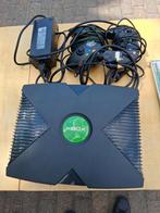 Xbox Original Console, Games en Spelcomputers, Spelcomputers | Xbox Original, Ophalen of Verzenden, Gebruikt, Met 2 controllers