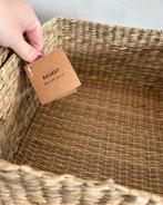 2x Manden YISK Gustav, Huis en Inrichting, Woonaccessoires | Schalen en Manden, Mand, Vierkant, Nieuw, Ophalen of Verzenden