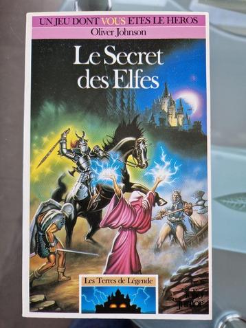 LDVELH - Le Secret des Elfes - Les Terres de Légende livre beschikbaar voor biedingen