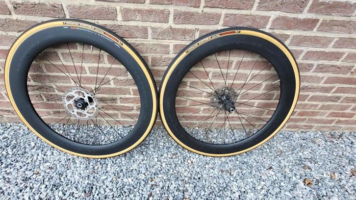 Shimano Ultegra C60 - Roues en carbone - Frein à disque, Vélos & Vélomoteurs, Vélos Pièces, Comme neuf, Vélo de course, Enlèvement